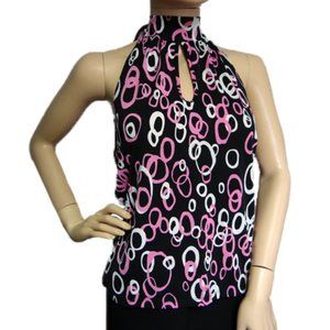 Haltered Open Back Top